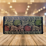 Ethnic Wallet - Black & Golden embroidery