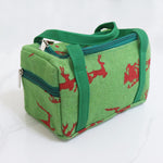 Reindeer Green Christmas Goody Bag