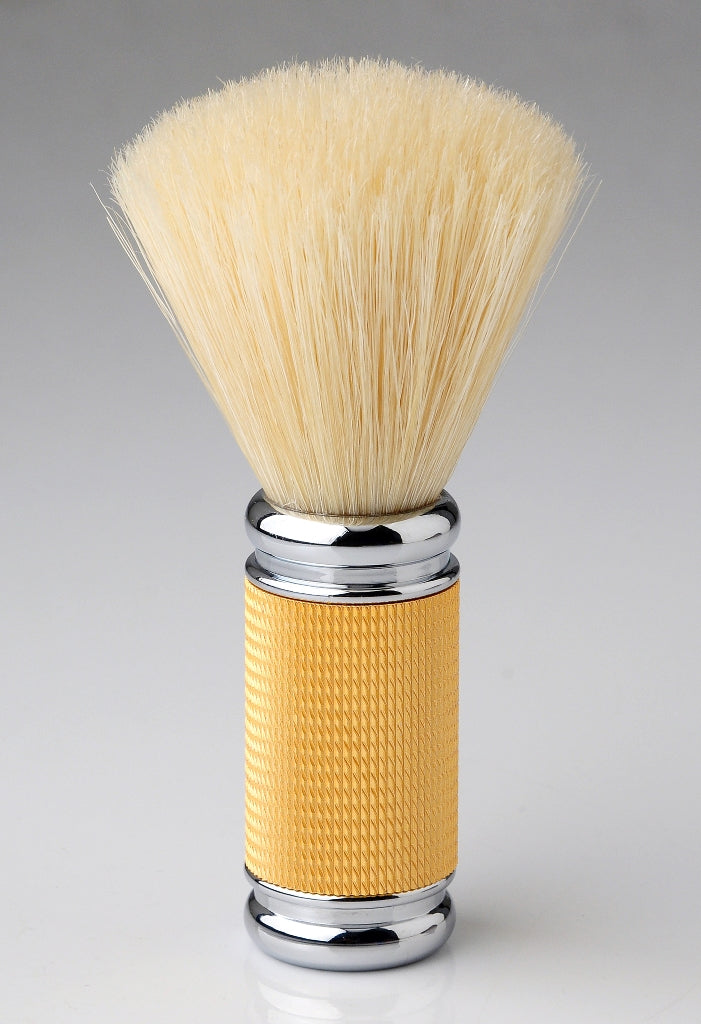 Pearl Pure Boar Hair Shaving Brush (Yellow)
