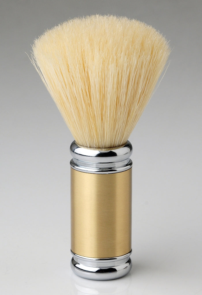 Pearl Pure Boar Hair Shaving Brush (GOLD)