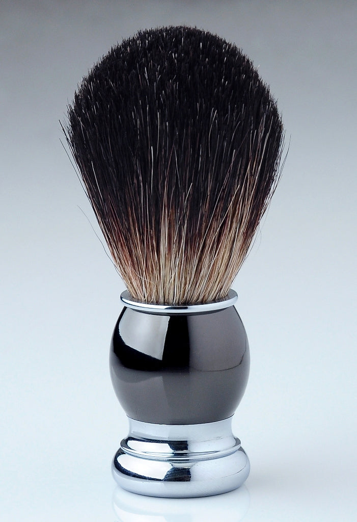 Pearl Pure Badger Hair Shaving Brush (Black)