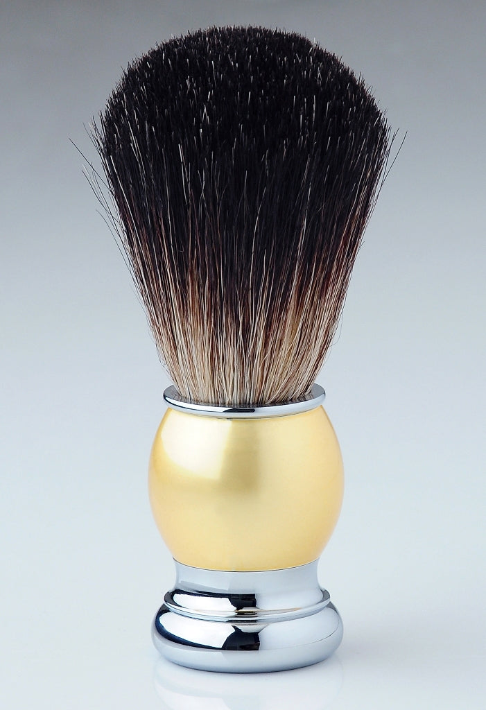 Pearl Pure Badger Hair Shaving Brush (Gold)