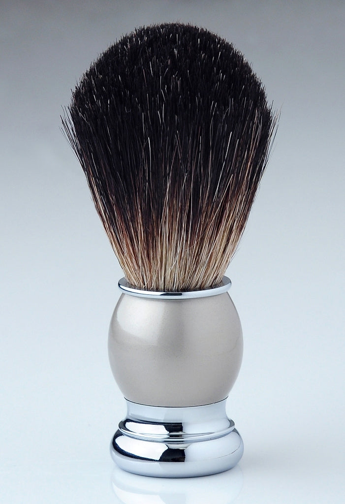 Pearl Pure Badger Hair Shaving Brush (Silver 2)